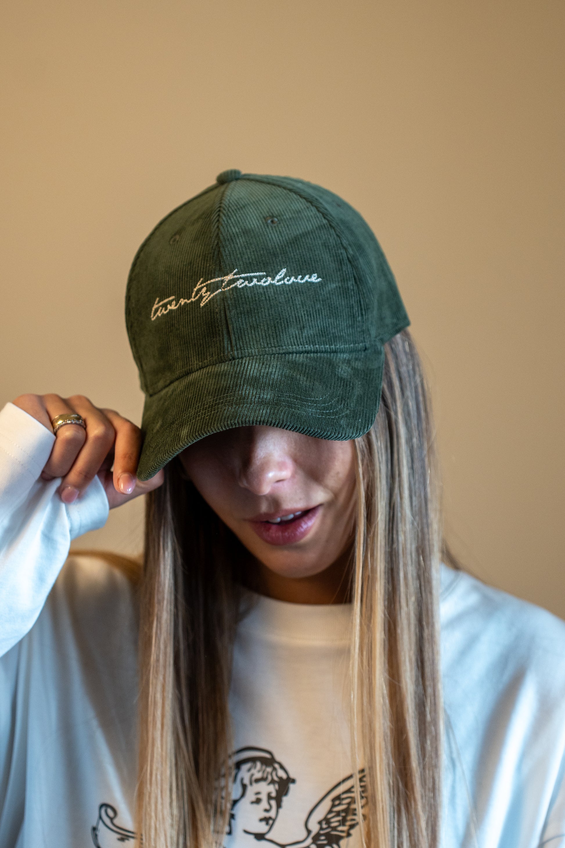 TwentyTwoLove Courdory Cap Olive