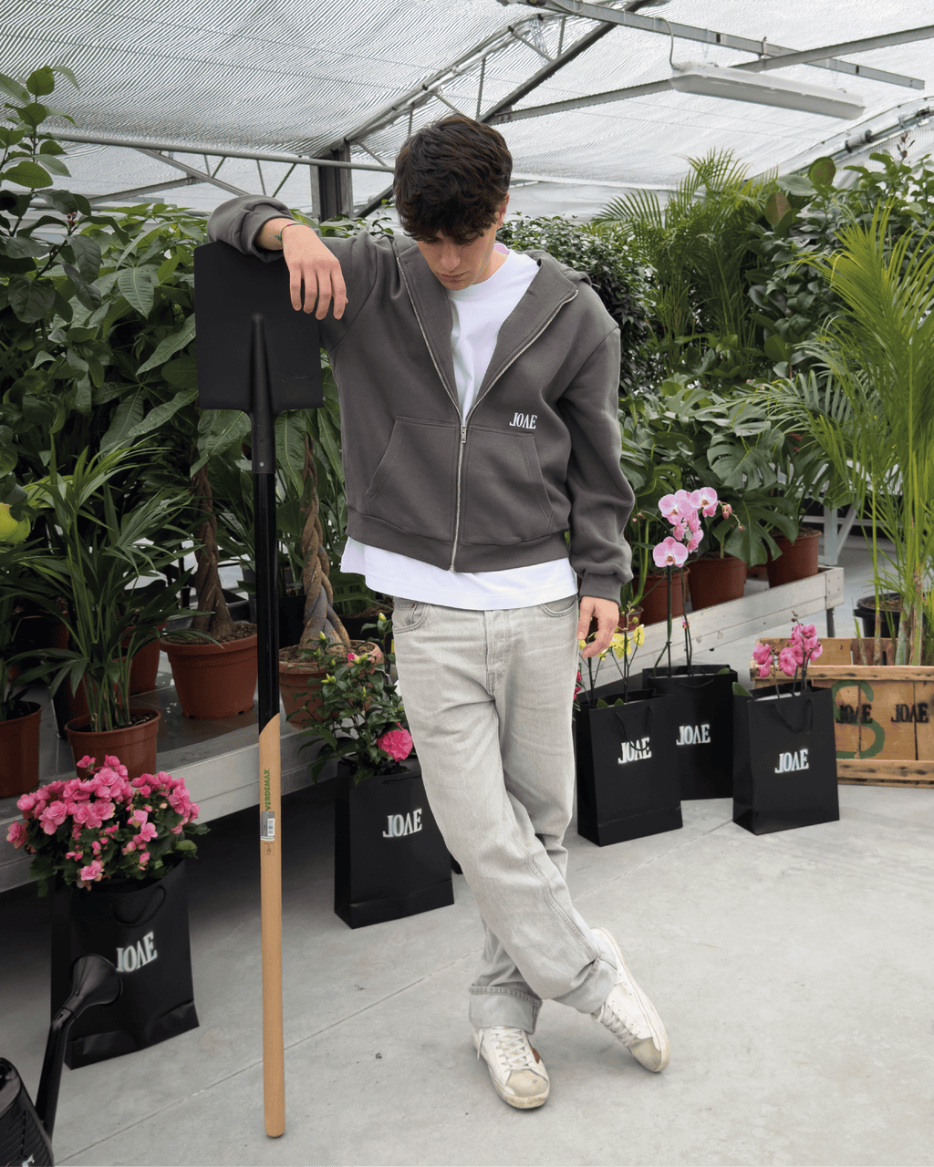 ZIP Hoodie Grey