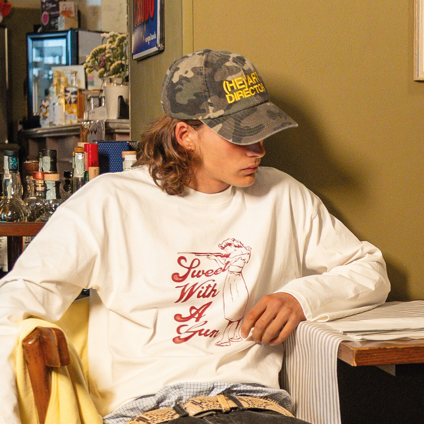 (HE)ART Cap Washed Camo