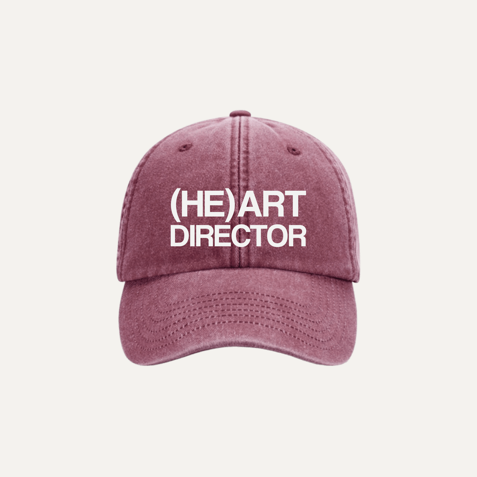 (HE)ART Cap Vintage Red