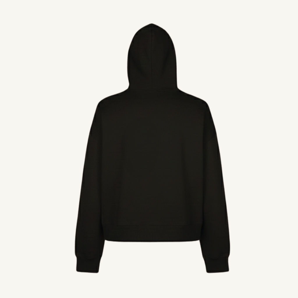 Arch Logo Hoodie Black
