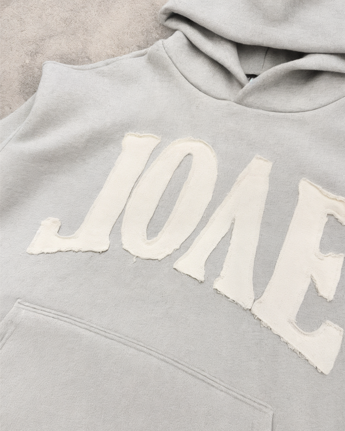 Arch Logo Hoodie Grey