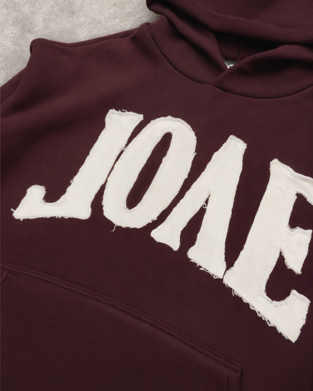 Arch Logo Hoodie Bordeaux