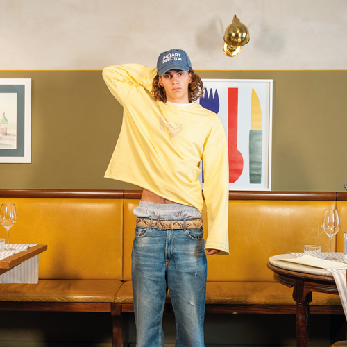 Emblem Crewneck Yellow