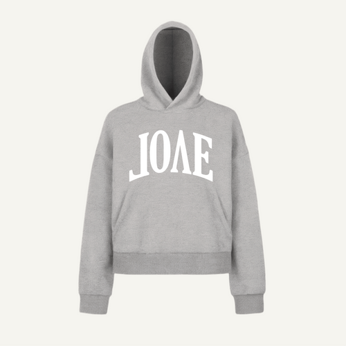 Arch Logo Hoodie Grey