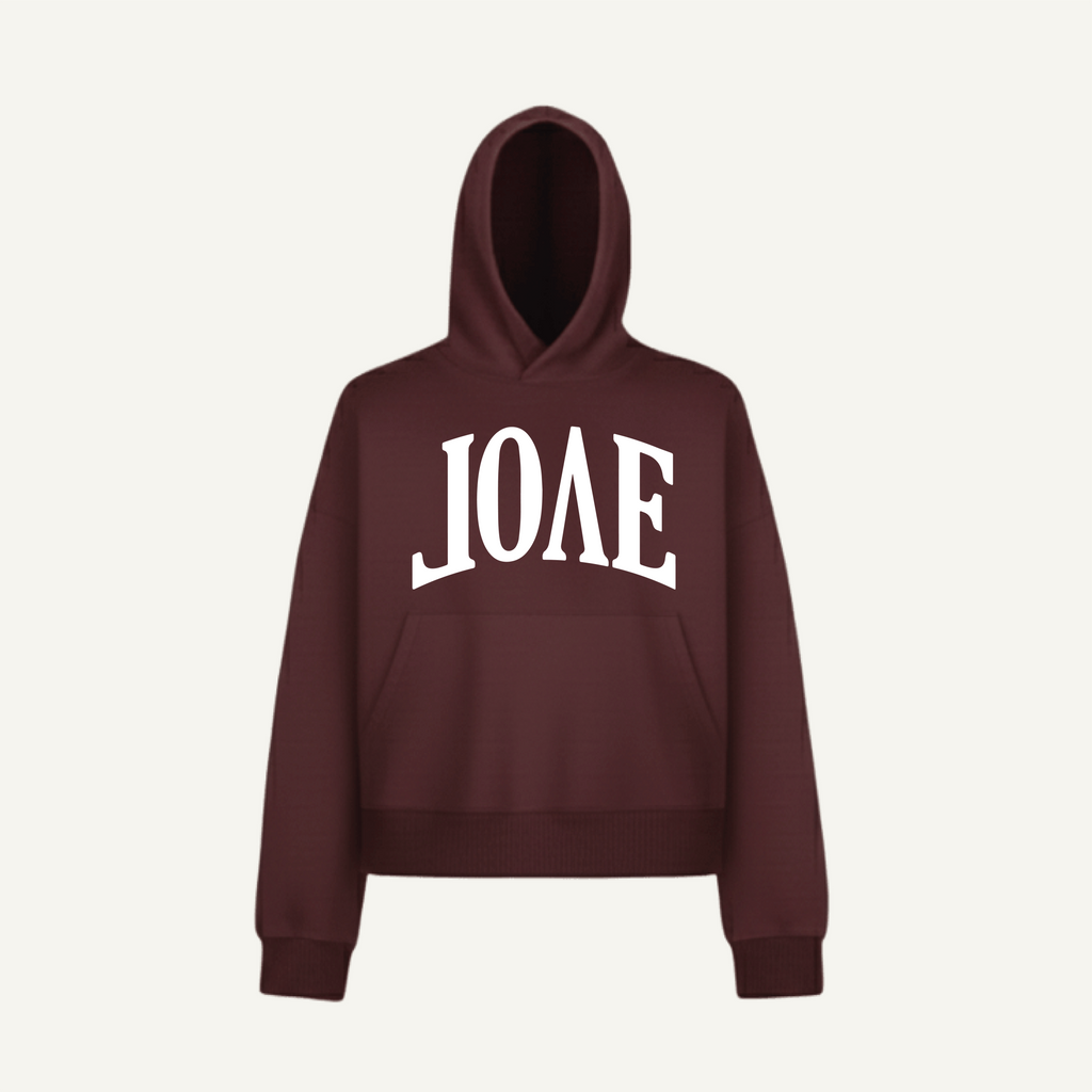 Arch Logo Hoodie Bordeaux