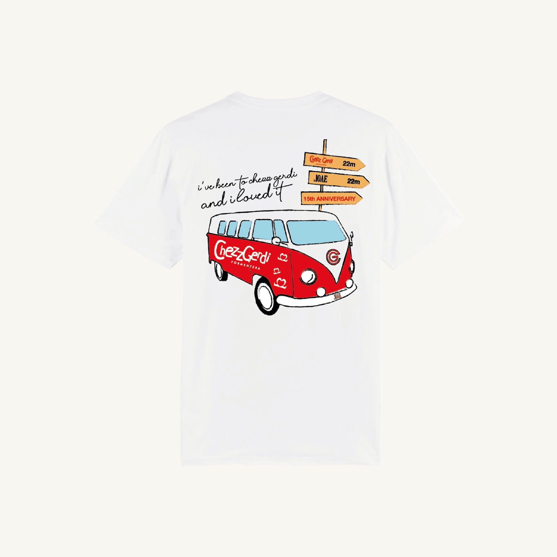 Chezz Gerdi 15Th Anniversary Tee