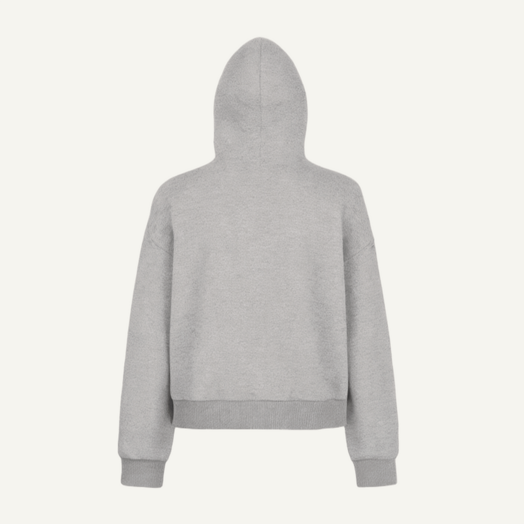 Arch Logo Hoodie Grey