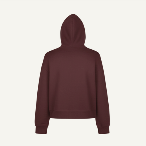 Arch Logo Hoodie Bordeaux